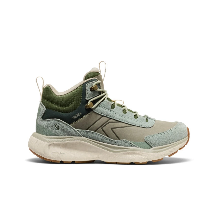 Keen Women's Leiki Waterproof Leather Hiking Boot | Iceberg Green/Bronze Green 1 Keen Women's Leiki Waterproof Leather Hiking Boot | Iceberg Green/Bronze Green