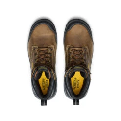 Keen Men's Evanston 6" Insulated Waterproof Boot (Carbon Toe) | Bison/Black -Keen 612be725eb9fc6678b8c424773ebbac76e73265d