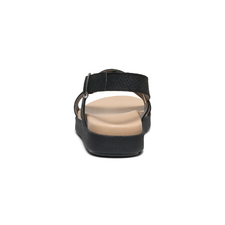 Keen Women's Elle Luxe Cross Strap Sandal | Black/Black 5 Keen Women's Elle Luxe Cross Strap Sandal | Black/Black - Image 5