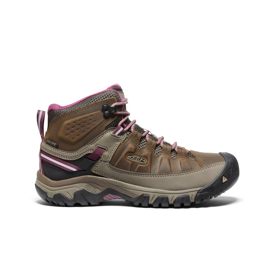 Keen Women's Targhee III Waterproof Mid | Weiss/Boysenberry 1 Keen Women's Targhee III Waterproof Mid | Weiss/Boysenberry