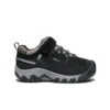 Keen Little Kids' Targhee IV Waterproof Hiking Shoe | Black/Steel Grey