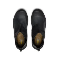 Keen Men's Revel IV Waterproof Chelsea | Black/Black -Keen 6a551f58724cff343f15a6aa0b0209c2686a56d8