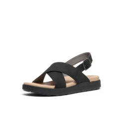 Keen Women's Elle Luxe Cross Strap Sandal | Black/Black 8 Keen Women's Elle Luxe Cross Strap Sandal | Black/Black -Keen 6aebd1178e8ef16b919af56219445ca1a610db7e