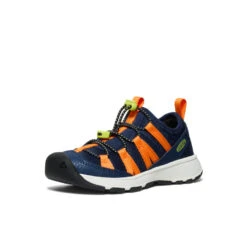 Keen Little Kids' Motozoa Sneaker | Naval Academy/Bright Marigold -Keen 6b7e5d20d336b4f9879bdd8f7d1ac2bc7349dac9