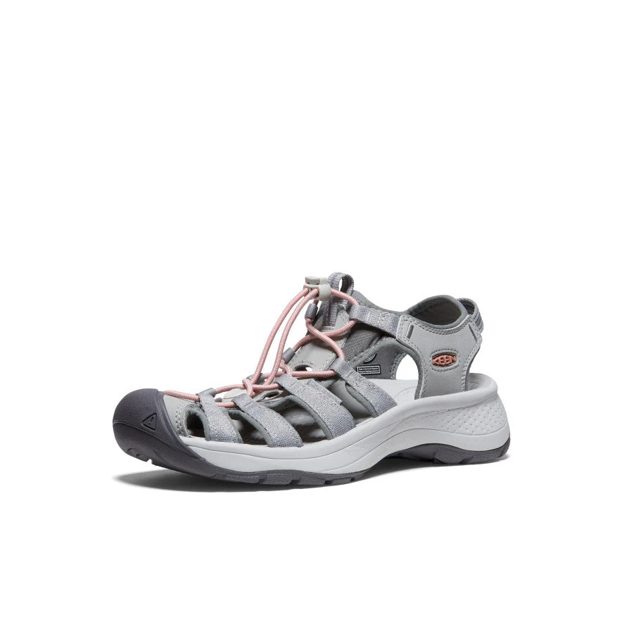 Keen Women's Astoria West Sandal | Grey/Coral 3 Keen Women's Astoria West Sandal | Grey/Coral - Image 3