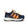 Keen Toddlers' Motozoa Sneaker | Naval Academy/Bright Marigold