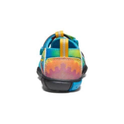 Keen Little Kids' Seacamp II CNX | Vivid Blue/Original Tie Dye -Keen 722c5f8e5fee6f087fdb111cd1ef61abe34957e0