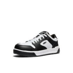 Keen Women's Overton Work Shoe (Carbon Toe) | Star White/Black -Keen 72a815b269dd07f24e62bcbeb77b4fe9721a3c89