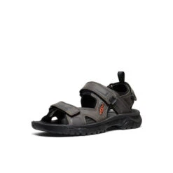 Keen Men's Targhee III Open Toe Sandal | Grey/Black -Keen 73ad94da21d5905edbb6ab7d7c92c5b086672bbf