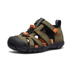 Keen Little Kids' Seacamp II CNX | Dark Olive/Gold Flame 11 Keen Little Kids' Seacamp II CNX | Dark Olive/Gold Flame -Keen 75a3a51bc9df3d1ca850c3905137a2a7d6ec7db3