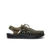 Keen Men's UNEEK Sneaker | Dark Olive/Black