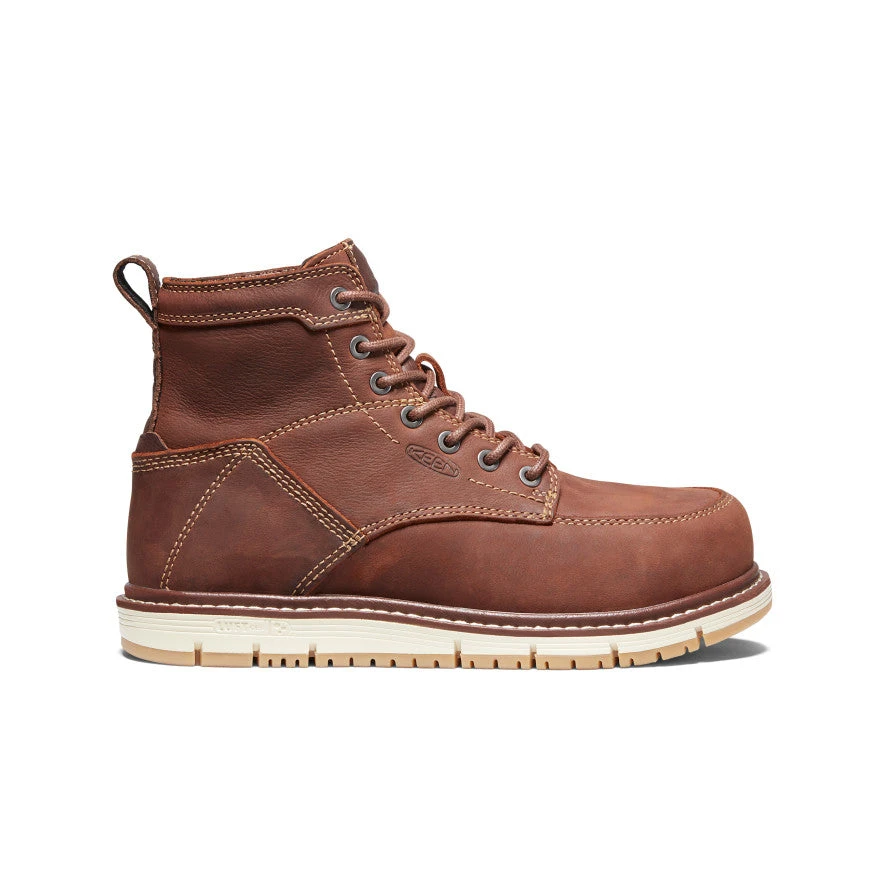 Keen Women's San Jose 6" Boot (Aluminum Toe) | Gingerbread/Gum 1 Keen Women's San Jose 6" Boot (Aluminum Toe) | Gingerbread/Gum