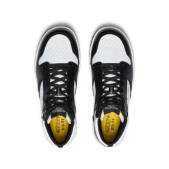 Keen Men's Overton Mid Work Shoe (Carbon Toe) | Star White/Black -Keen 78a4faf18ed0b4e33b2f12baa2659c1447819eaa