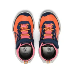 Keen Little Kids' Zionic Waterproof Hiker | Naval Academy/Nasturtium -Keen 79ba6828c740ba459d5fdef8747fb46629320e70