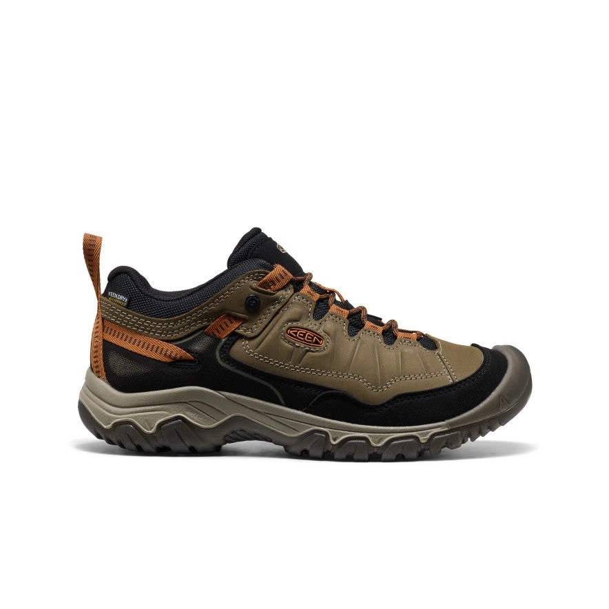 Keen Men's Targhee IV Wide Waterproof Hiking Shoe | Sea Turtle/Roasted Pecan 1 Keen Men's Targhee IV Wide Waterproof Hiking Shoe | Sea Turtle/Roasted Pecan