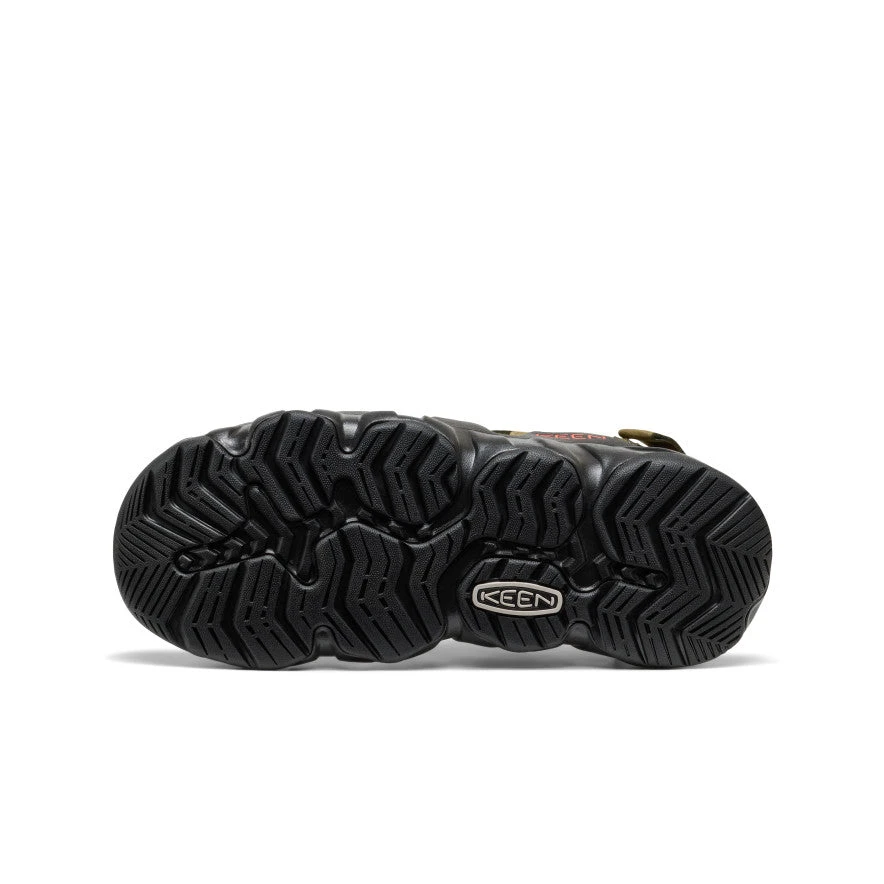 Keen Men's Hyperport Fisherman Leather Sandal | Dark Olive/Black 6 Keen Men's Hyperport Fisherman Leather Sandal | Dark Olive/Black - Image 6