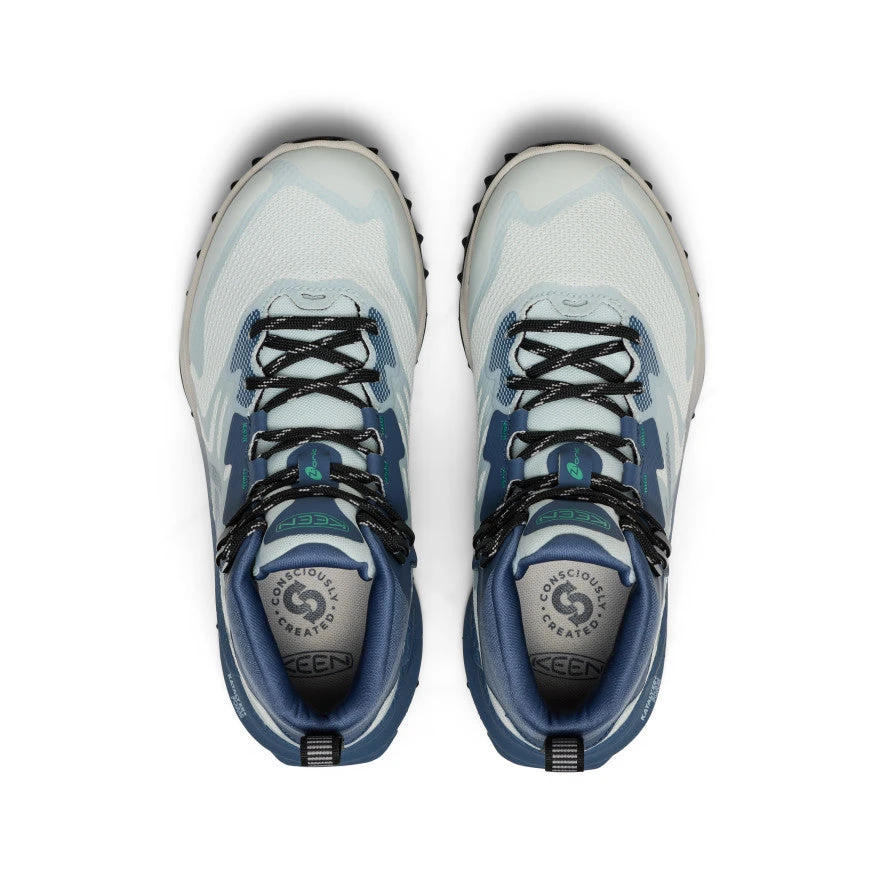 Keen Women's Zionic NXT Waterproof Hiking Boot | Ballad Blue/Winter Green 4 Keen Women's Zionic NXT Waterproof Hiking Boot | Ballad Blue/Winter Green - Image 4