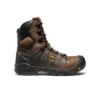 Keen Men's Dover 8" Insulated Waterproof Boot (Carbon Toe) | Dark Earth/Black
