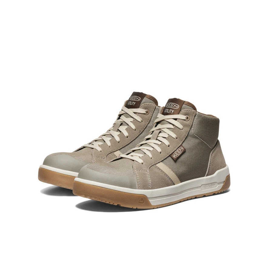 Keen Men's Kenton Mid Work Shoe (Carbon Toe) | Brindle/Gum 2 Keen Men's Kenton Mid Work Shoe (Carbon Toe) | Brindle/Gum - Image 2