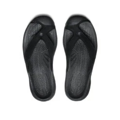 Keen Women's Waimea Leather Flip-Flop | Black/Black -Keen 83e62efc7f88cbcb02ae014b64cc5feff6e09916