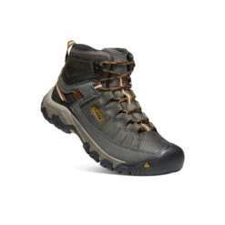 Keen Men's Targhee III Waterproof Mid | Black Olive/Golden Brown -Keen 84048e9a287bb6c27300e8acecd021e5e0d8d227