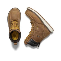 Keen Men's Cincinnati 8" Waterproof Boot (Carbon Toe) | Belgian/Sandshell -Keen 86808a486d868fb9124785db53aa8133d34ae689