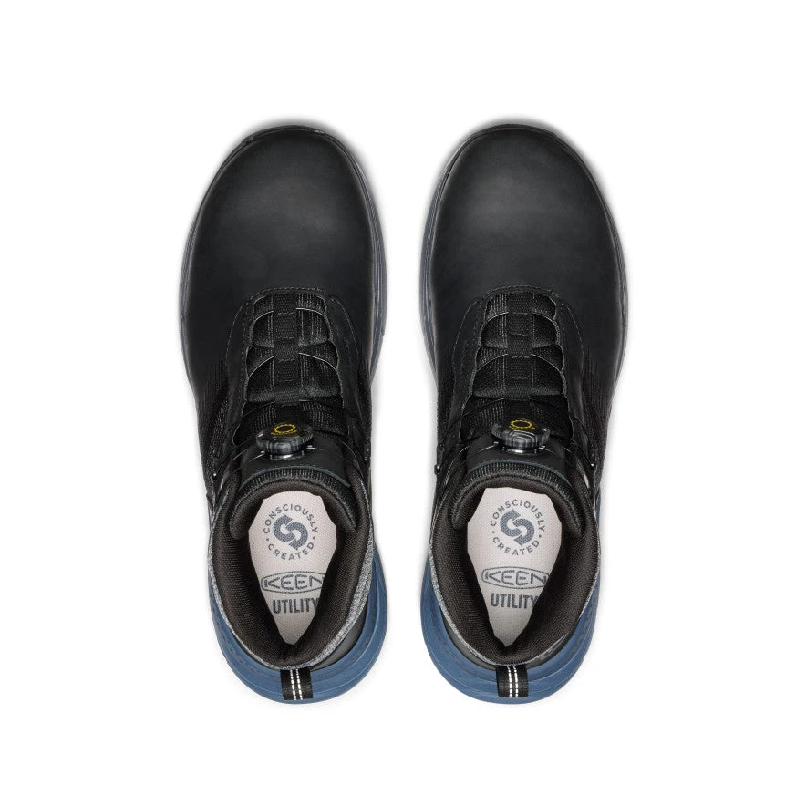 Keen Men's Snapline RF Waterproof Boot (Carbon Toe) | Vintage Indigo/Black 4 Keen Men's Snapline RF Waterproof Boot (Carbon Toe) | Vintage Indigo/Black - Image 4