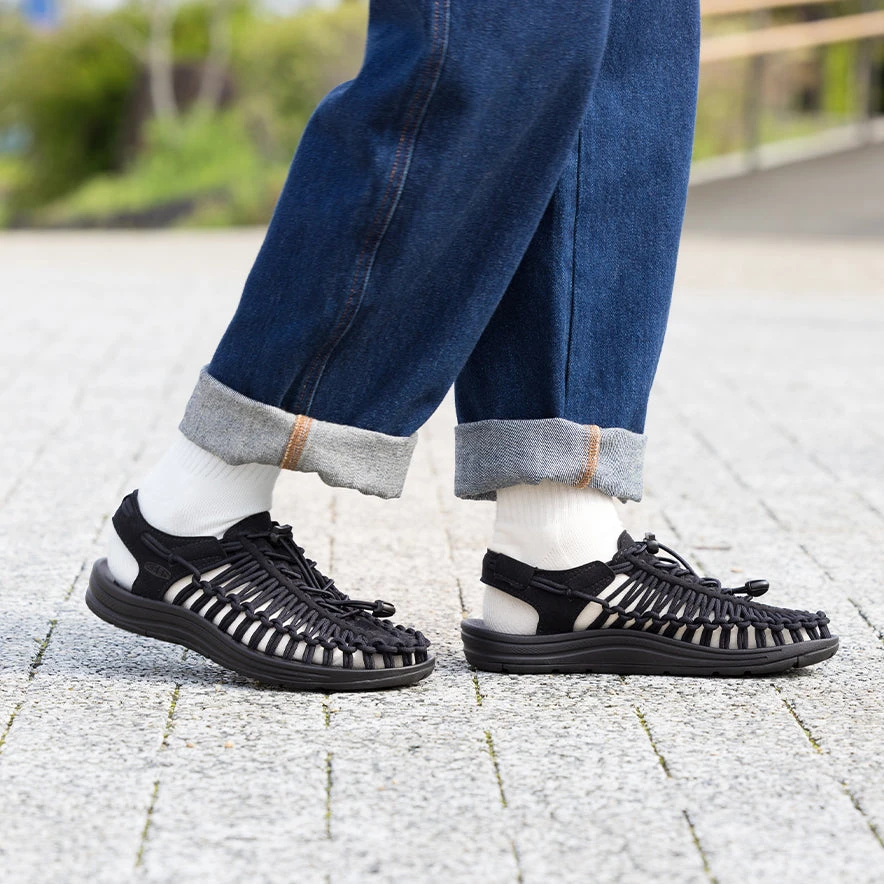 Keen Women's UNEEK Sneaker | Black/Black 8 Keen Women's UNEEK Sneaker | Black/Black - Image 8