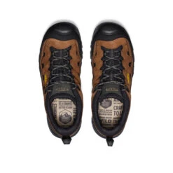 Keen Men's Targhee IV Vented Hiking Shoe | Bison/Golden Yellow -Keen 888c2eab83480ed8b7e1dfdac75c439a6412aa59