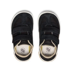 Keen Little Kids' KNX T-Toe Sneaker | Black/Star White -Keen 8c71153da07a32c20190170bf40823d2892c6a84