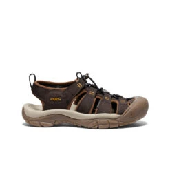 Keen Men's Newport H2 Sandal | Java/Golden Yellow