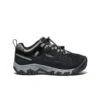 Keen Big Kids' Targhee IV Waterproof Hiking Shoe | Black/Steel Grey