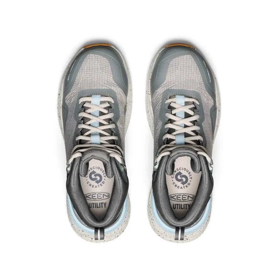 Keen Women's Synchro Waterproof Work Boot (Carbon Toe) | Steel Grey/Gum 4 Keen Women's Synchro Waterproof Work Boot (Carbon Toe) | Steel Grey/Gum - Image 4