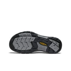Keen Men's Newport Leather Sandal | Black/Steel Grey -Keen 956299714d569b694eaf82c264e9892abb5ac194