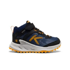 Keen Little Kids' Zionic Waterproof Boot | Naval Academy/Bright Marigold