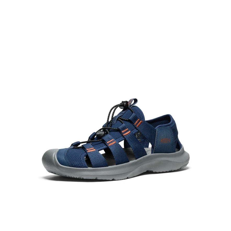 Keen Men's Seanik H2 Sandal | Naval Academy/Gold Flame 3 Keen Men's Seanik H2 Sandal | Naval Academy/Gold Flame - Image 3