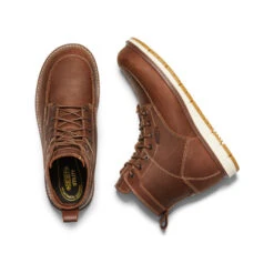 Keen Men's San Jose 6" Boot (Aluminum Toe) | Gingerbread/Gum -Keen 9a816a09753c4b78e34ebd58826a1ca53beaa344
