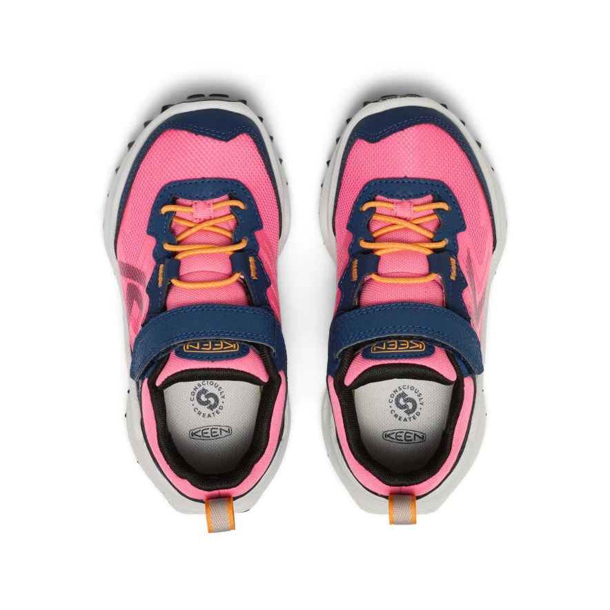 Keen Little Kids' Zionic Waterproof Shoe | Naval Academy/Pink Lemonade 4 Keen Little Kids' Zionic Waterproof Shoe | Naval Academy/Pink Lemonade - Image 4