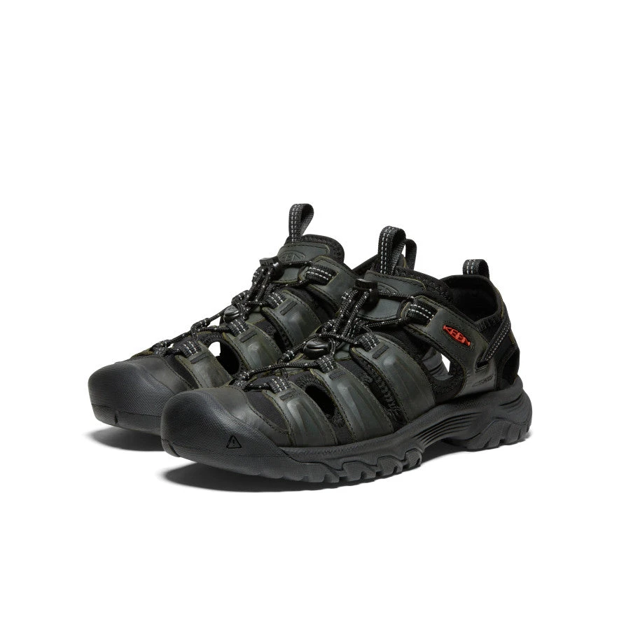 Keen Men's Targhee III Sandal | Grey/Black 2 Keen Men's Targhee III Sandal | Grey/Black - Image 2