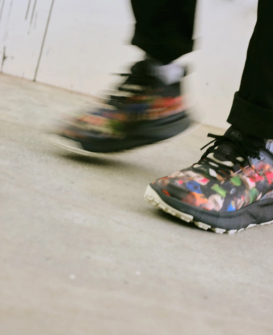 Keen Men's 450 Dirt Hiking Shoe X Ultra Heavy & Palm Graphics | Multi/Black 9 Keen Men's 450 Dirt Hiking Shoe X Ultra Heavy & Palm Graphics | Multi/Black - Image 9