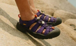 Keen Men's Newport Retro Sandal X An Ko Rau | An Ko Rau Purple -Keen KEENxAnKoRao POP Lifestyle Mobile Horizontal