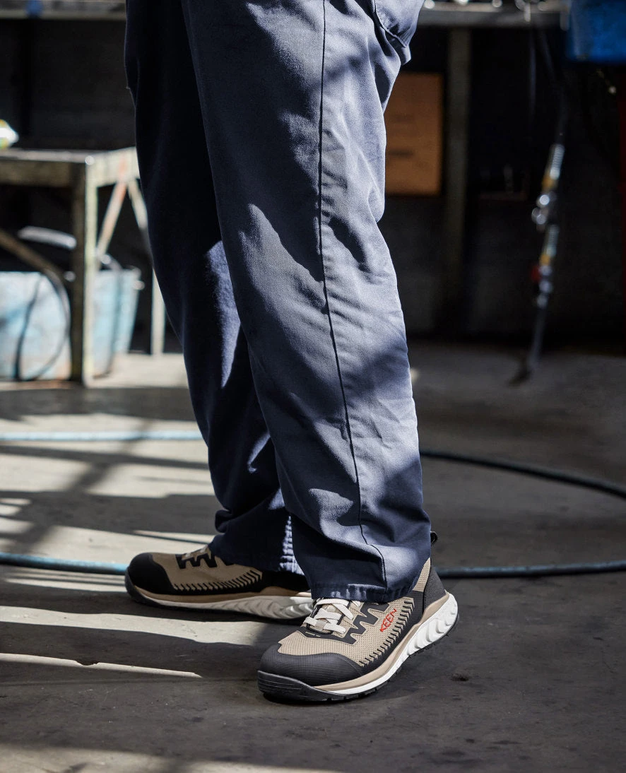 Keen Men's Arvada Work Sneaker (Carbon Toe) | Plaza Taupe/Black 8 Keen Men's Arvada Work Sneaker (Carbon Toe) | Plaza Taupe/Black - Image 8