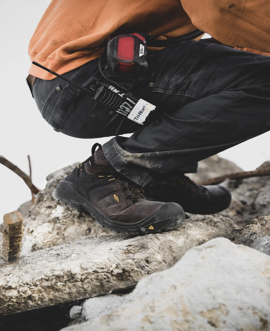 Keen Men's Dover 6" Waterproof (Carbon Toe) | Dark Earth/Black 7 Keen Men's Dover 6" Waterproof (Carbon Toe) | Dark Earth/Black - Image 7