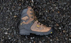 Keen Men's Dover 8" Waterproof Boot (Carbon Toe) | Dark Earth/Black -Keen KPD 211 PDP Dover 1024186 Top Image