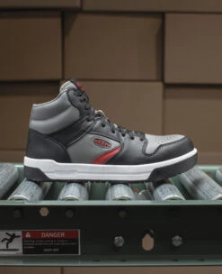 Keen Men's Overton Mid Work Shoe (Carbon Toe) | Steel Grey/Black -Keen KPD 2130 FW24 EnhancedPDP Overton 1029714 Image Right 32ae11ed 046a 4613 9342 115ca5fd726b