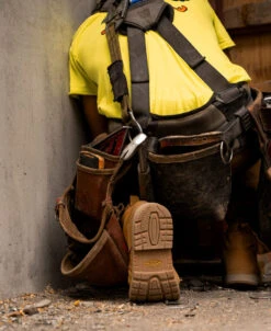 Keen Men's San Jose 6" Waterproof 90° Heel Boot (Soft Toe) | Bistre/Gum 16 Keen Men's San Jose 6" Waterproof 90° Heel Boot (Soft Toe) | Bistre/Gum -Keen KPD 2131 PDP SanJose90 1029849 Lifestyle Image Left