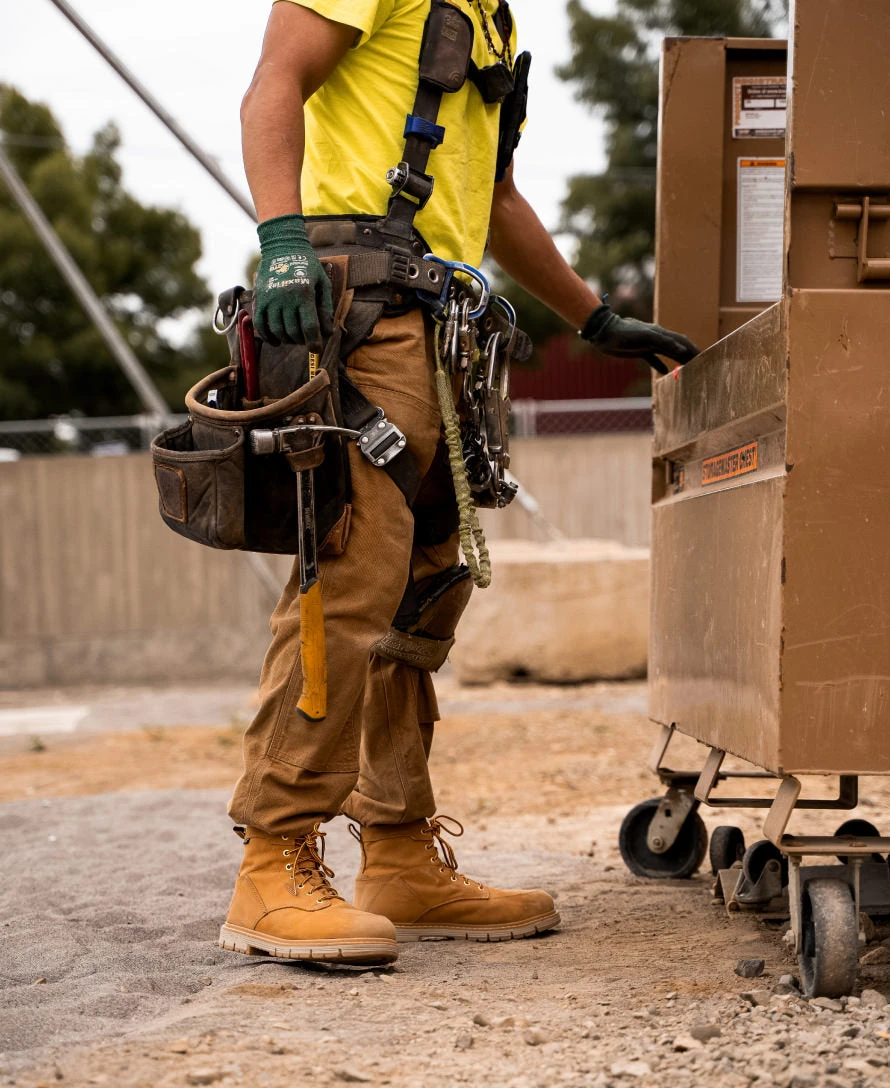 Keen Men's San Jose 6" Waterproof 90° Heel Boot (Soft Toe) | Bistre/Gum 9 Keen Men's San Jose 6" Waterproof 90° Heel Boot (Soft Toe) | Bistre/Gum - Image 9