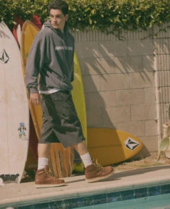 Keen Men's Cincinnati 6" Boot (Soft Toe) X Noon Goons | Leather Brown/Off White 16 Keen Men's Cincinnati 6" Boot (Soft Toe) X Noon Goons | Leather Brown/Off White -Keen KPD 2146 PDP Cincinnati NoonGoons 1030131 Image Left