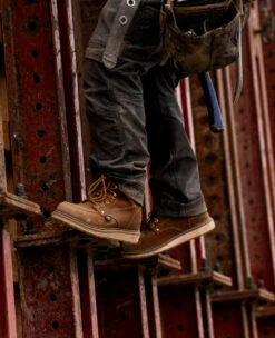 Keen Men's Liberty 6" Boot (Soft Toe) | Leather Brown/Birch -Keen KPD 2358 PDP Liberty 1030603 Lifestyle Right