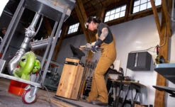 Keen Women's San Jose Chelsea 90° Heel Boot (Aluminum Toe) | Cascade Brown/Black -Keen KPD 3694 PDP SanJose90PullOn 1030649 Image Top